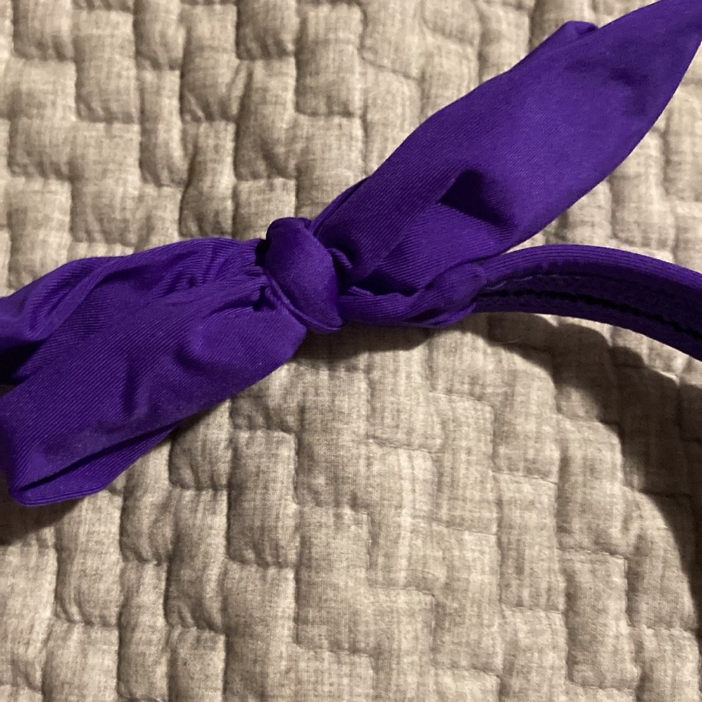 Bikini top, size L/XL, purple - Picture 3 of 4